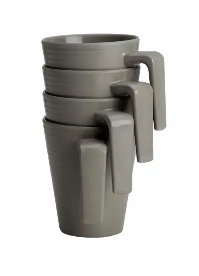 Flamefield Seramika Latte Melamine Mug 1