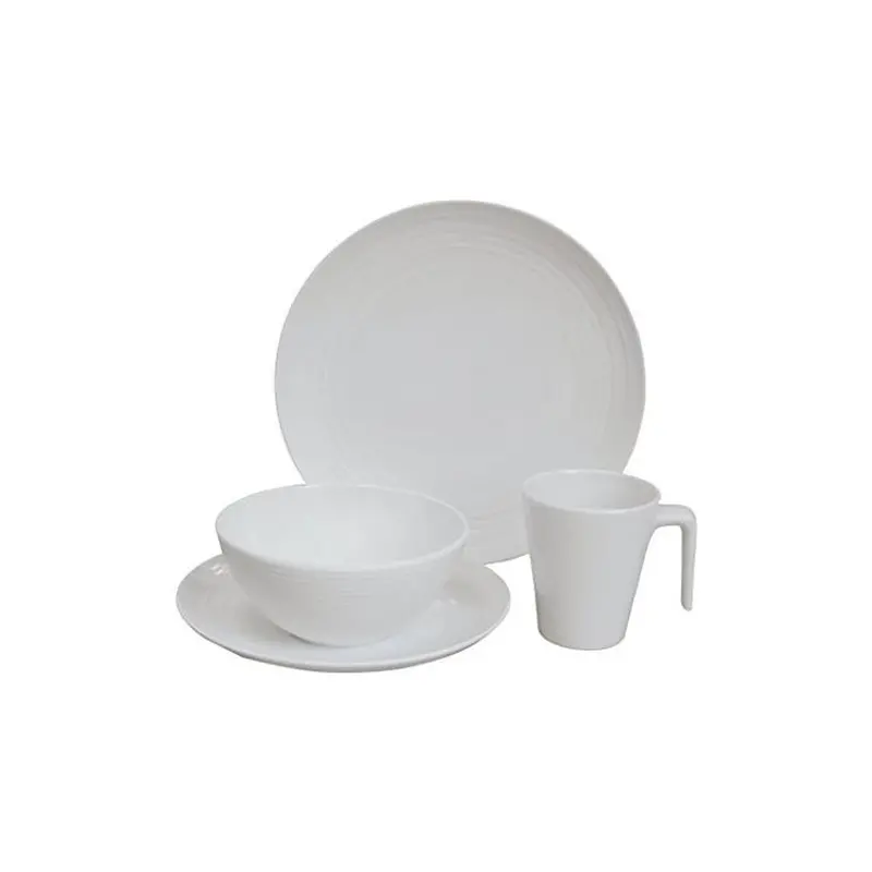 Flamefield Seramika Vanilla 16-Piece Melamine Tableware Set 1