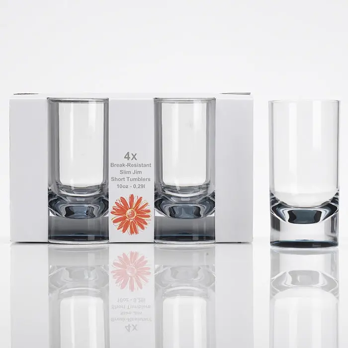 Flamefield Slim Jim Acrylic Tumbler – Smoked Effect 1