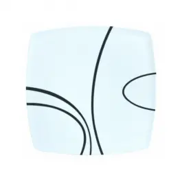 Flamefield Zen Melamine Side Plate – Versatile Serving Dish 1