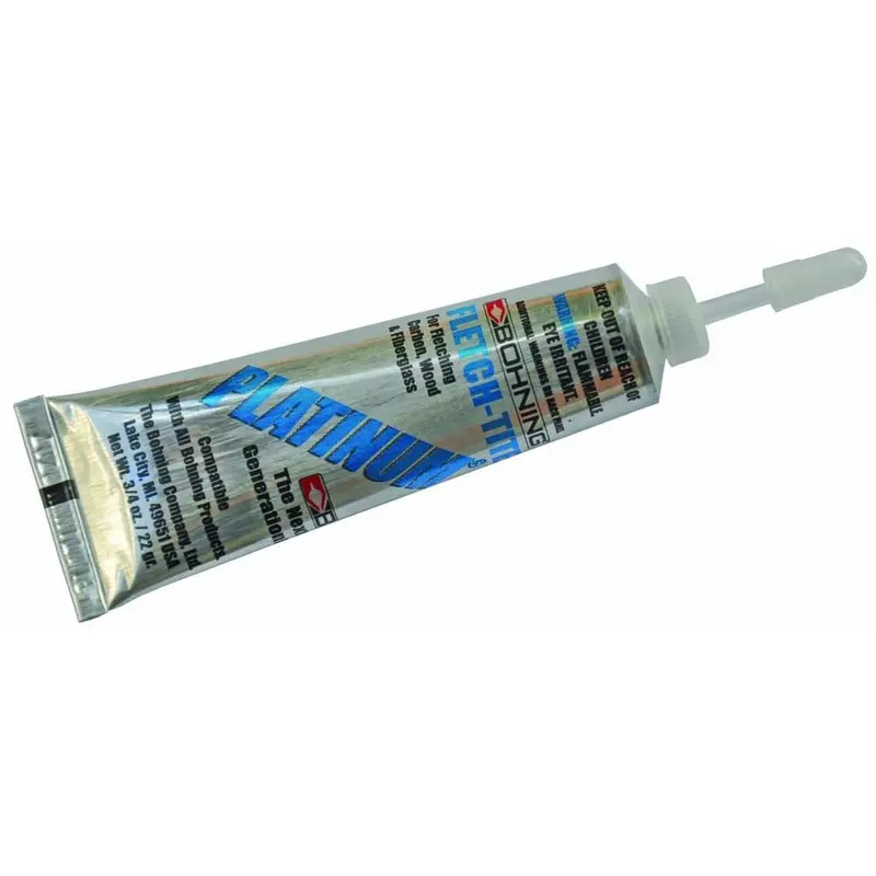 Fletch-Tite Platinum High-Bond Arrow Fletching Adhesive 1