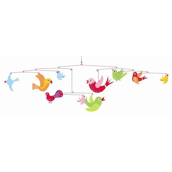 Flight Of Fancy Kinetic Mobile – Handcrafted Hanging Sculpture 1