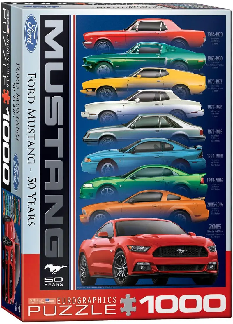 Ford Mustang 50Th Anniversary Puzzle 1