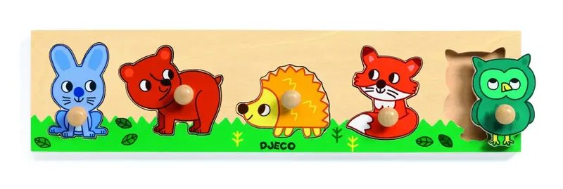 Forest'N'Co Nature-Inspired Wooden Puzzle 1