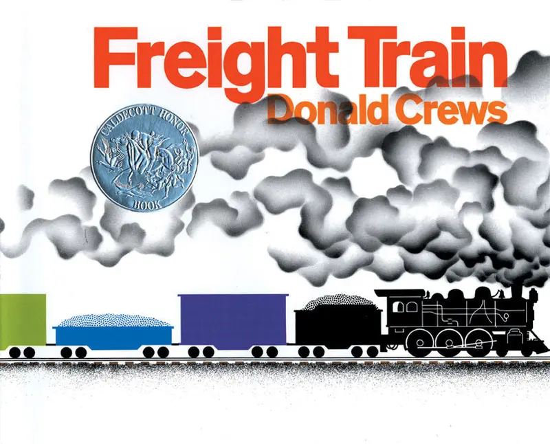 Freight Train Board Book: Rhyming Story For Toddlers 1