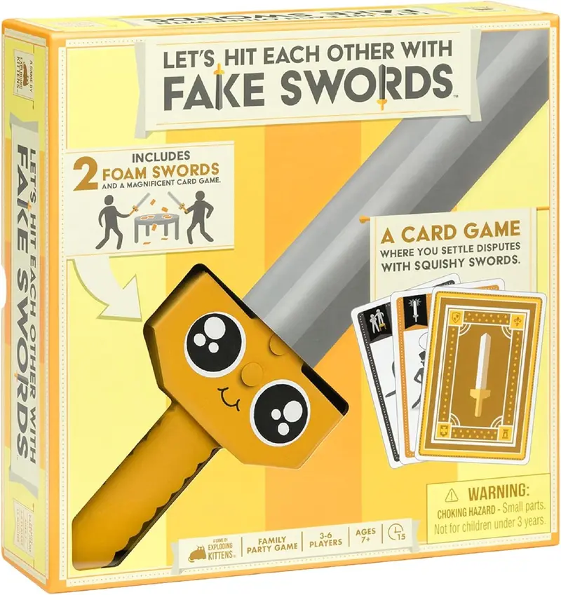 Friendly Swordplay: A Playful Fake-Sword Challenge 1