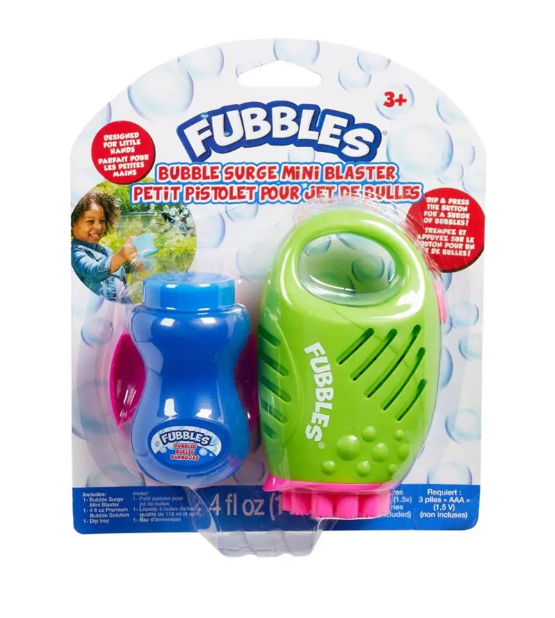 Fubbles Bubble Surge Mini Blaster – Compact Automatic Bubble Machine 1
