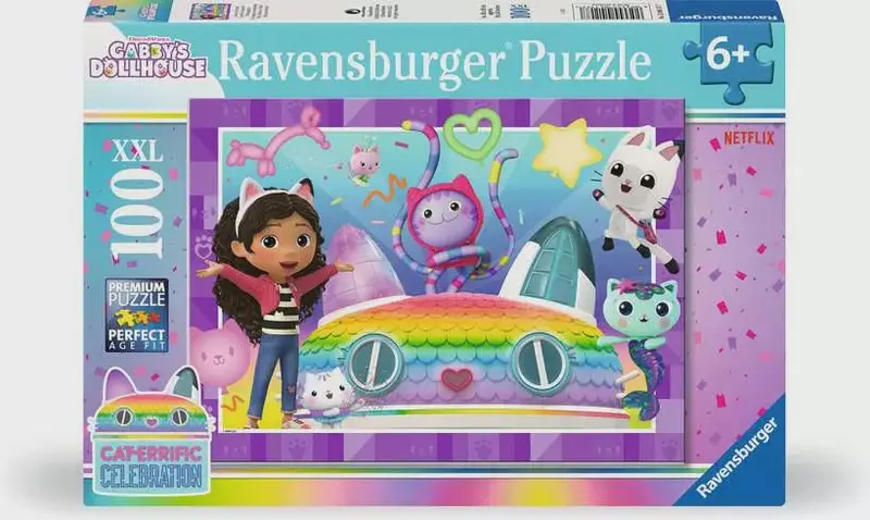 Gabby’S Dollhouse 100-Piece Kids’ Puzzle 1