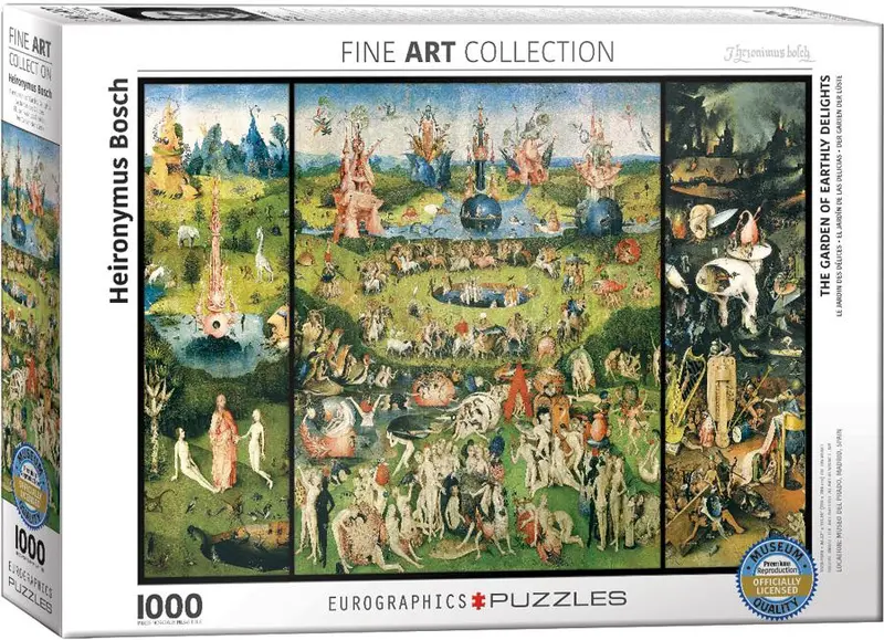 Garden Of Earthly Delights 1000-Piece Art Puzzle 1