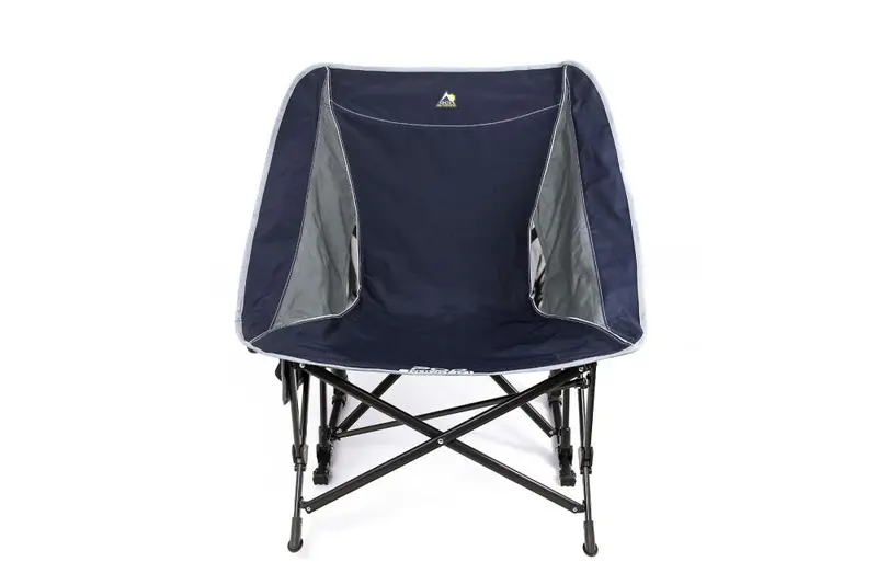 Gci Pod Rocker Outdoor Chair – Indigo Blue Swivel Rocking Base 1