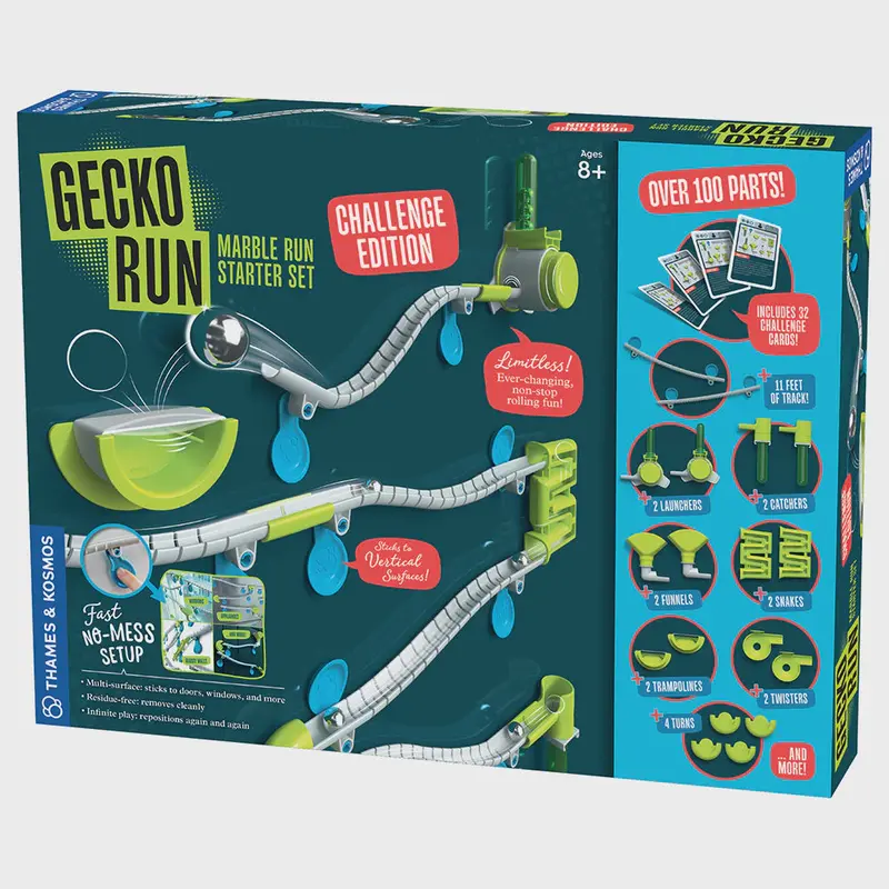 Gecko Run Marble Challenge: Stem Building Game 1