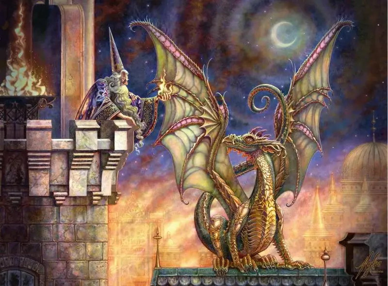 Gift Of Fire 100-Piece Jigsaw Puzzle 1