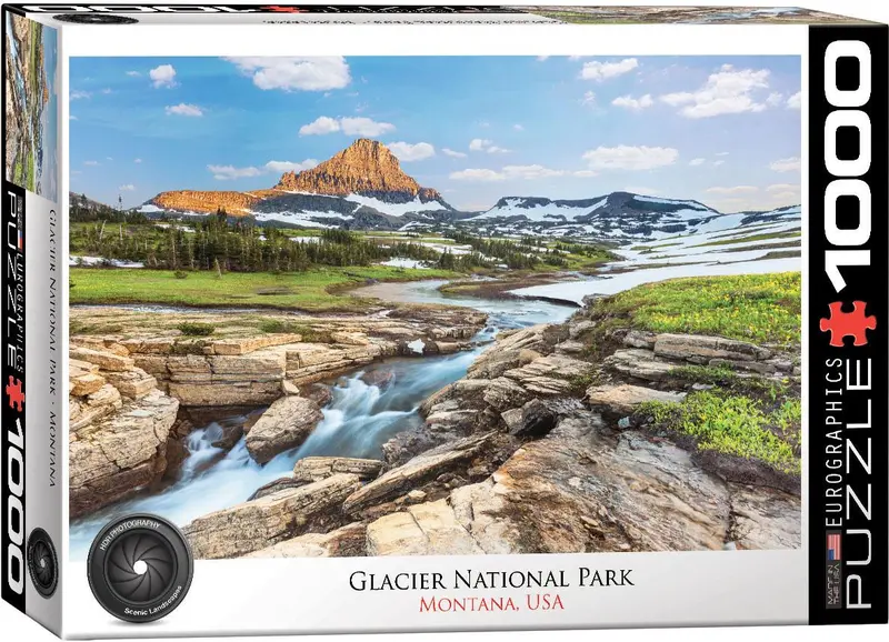Glacier National Park Scenic Jigsaw – 1000 Pieces 1