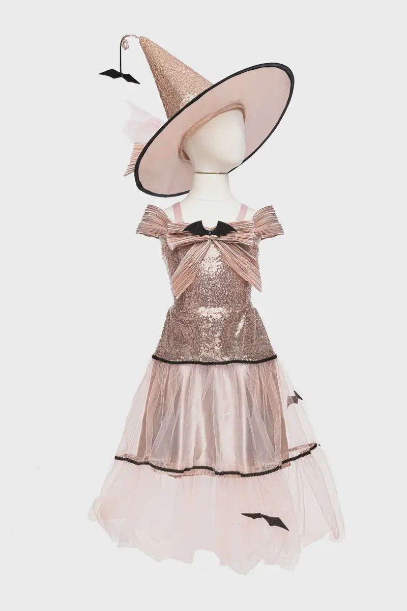 Glamorous Witch Dress With Matching Hat – Size 5–6 1