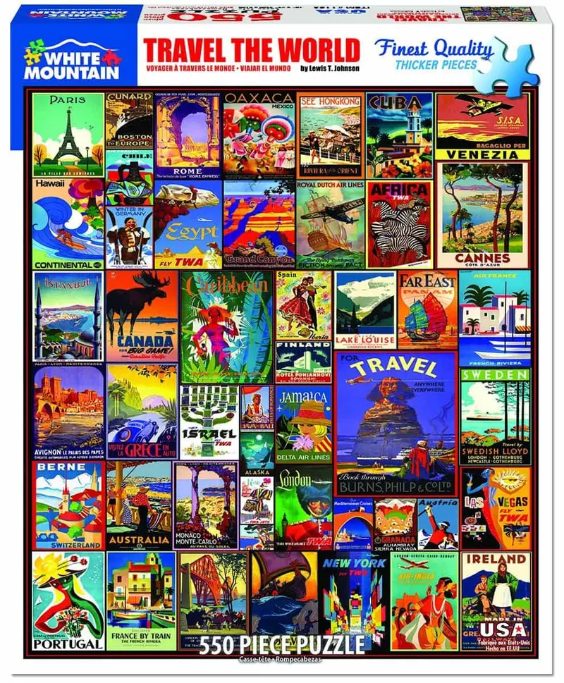 Global Destinations 550-Piece Travel Puzzle 1