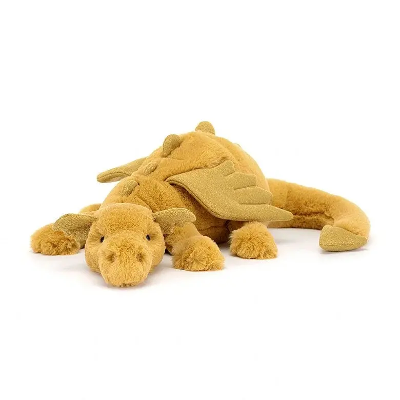 Golden Dragon Jellycat Stuffed Animal 1
