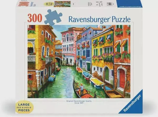 Gondola Ride: 300-Piece Venetian Canal Puzzle 1