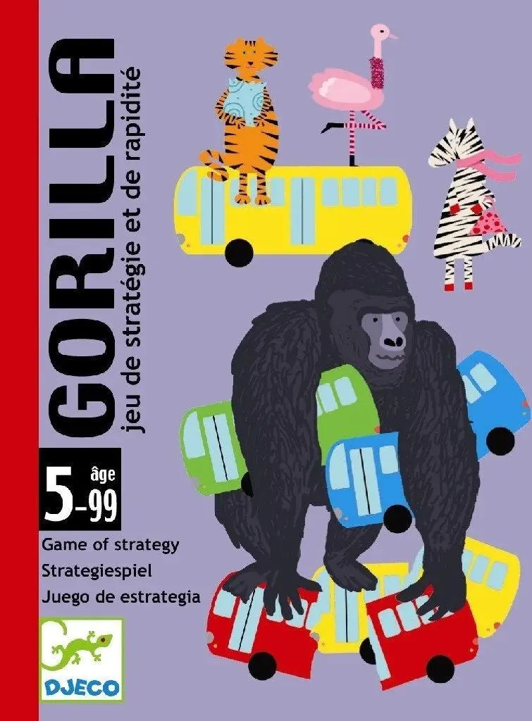 Gorilla-Themed Matching Card Game 1
