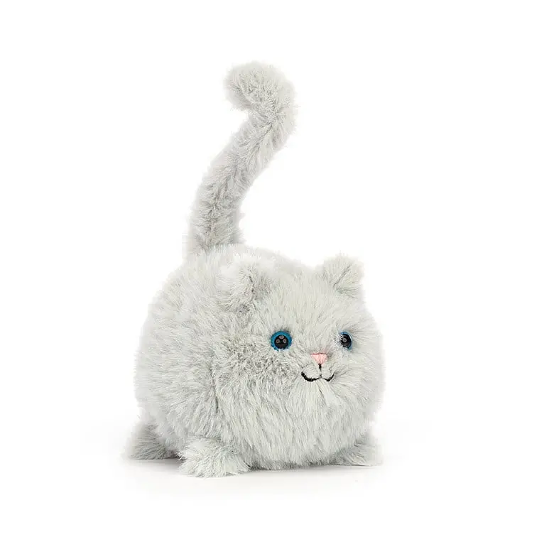 Grey Kitten Caboodle Plush Toy 1