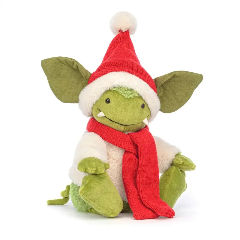 Grizzo Christmas Character Plush – Holiday Edition 1