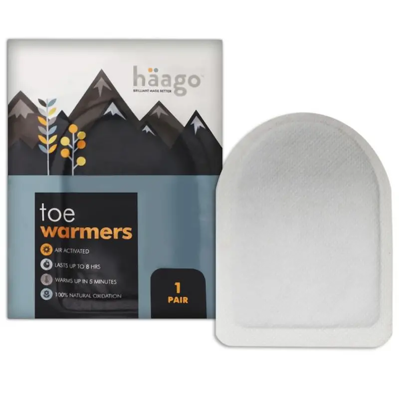 Haago Disposable Toe Warmers – Single-Use Heat Packs 1