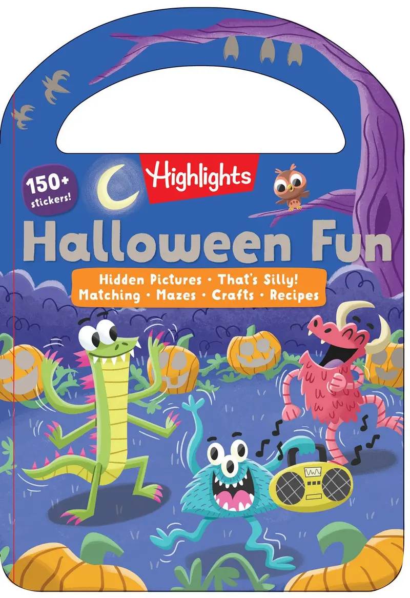 Halloween Fun: Silly Hidden Pictures Puzzle Book 1