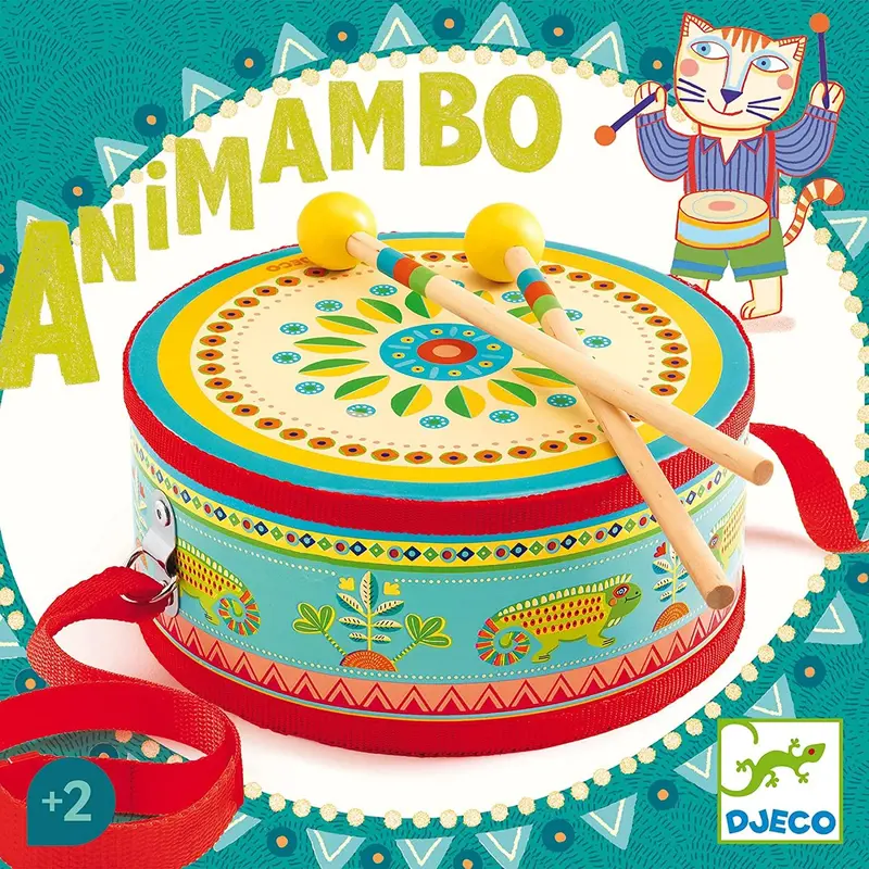 Hand Drum By Animambo: Portable Rhythm Instrument For Kids 1