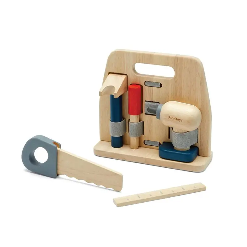 Handy Carpenter Tool Set With Realistic Accessories 1