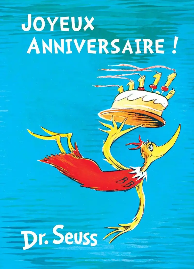 Happy Birthday! – French Edition Board Book 1