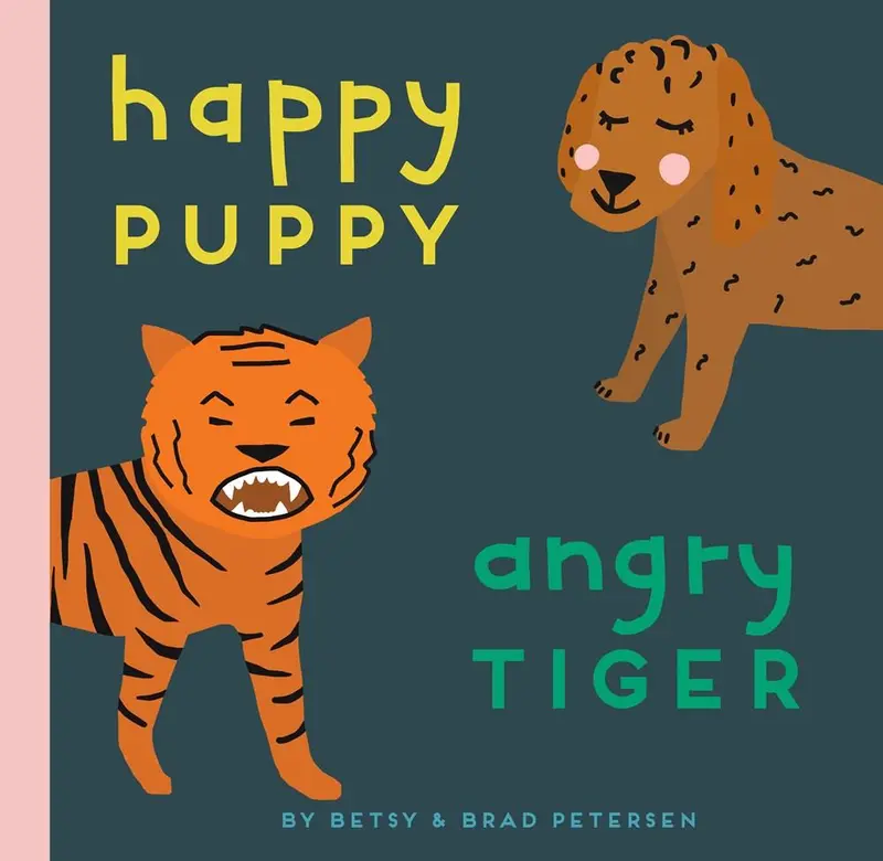 Happy Puppy & Grumpy Tiger Emotion Activity Set 1