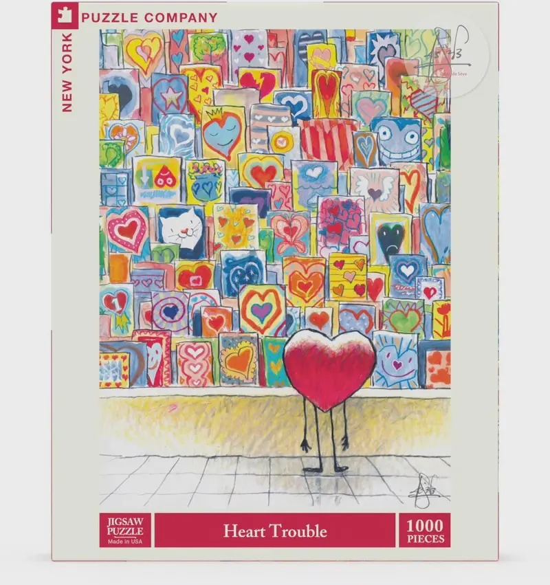 Heart Trouble – Challenging 1000-Piece Jigsaw Puzzle 1