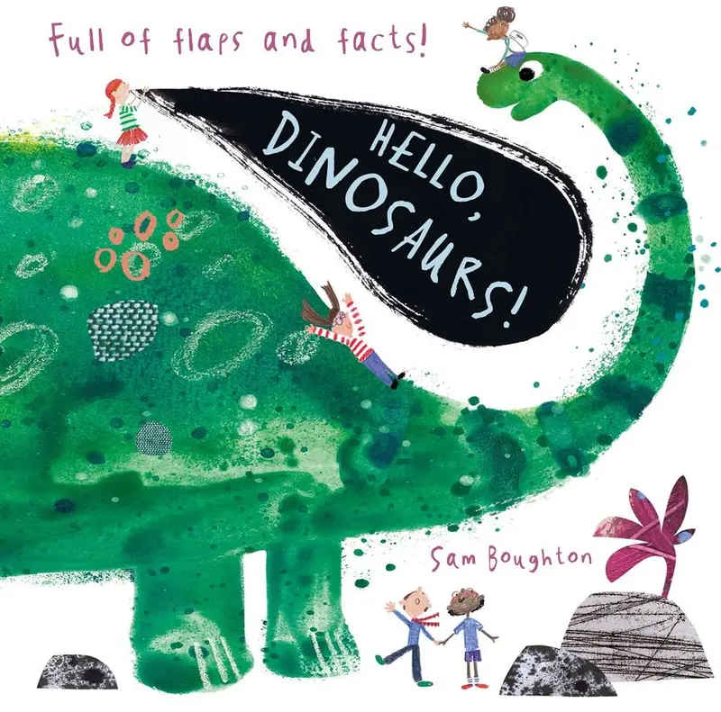 Hello Dinosaur! Lift-The-Flap Animal Facts For Kids 1