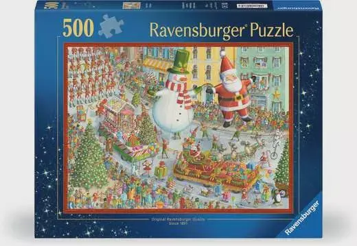 Here Comes Christmas! Jigsaw Puzzle – 500-Piece Holiday Celebration 1