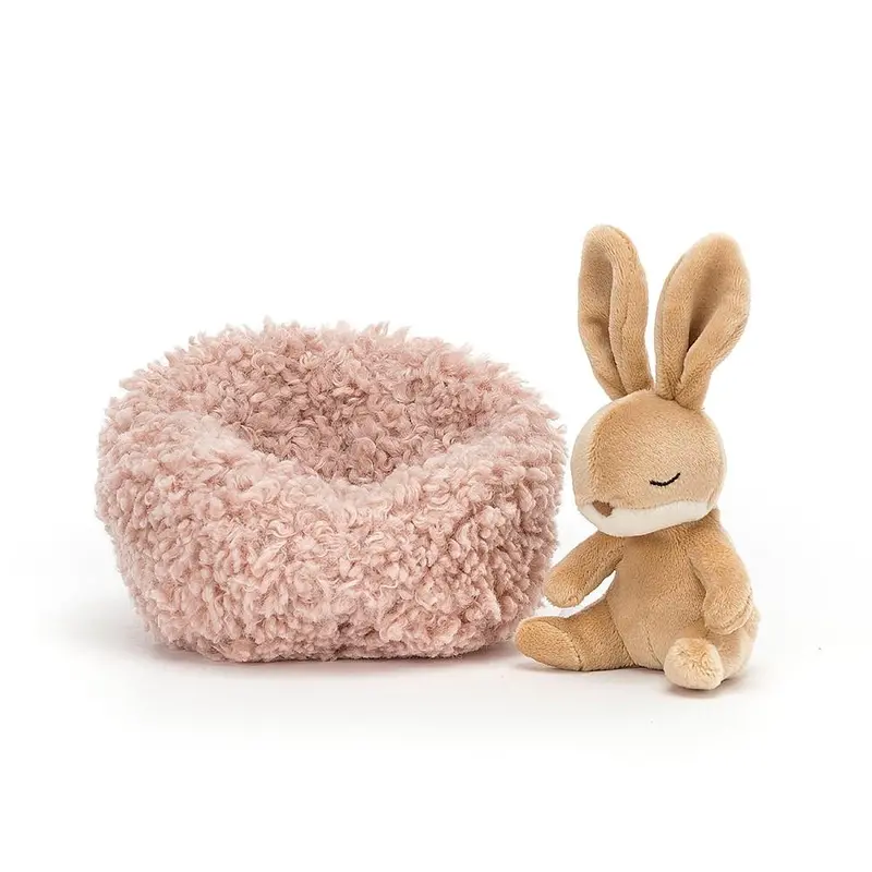 Hibernating Bunny Plush – Snuggly Winter-Themed Animal Toy 1