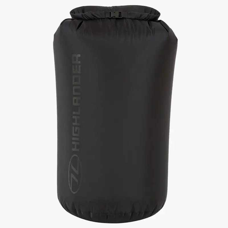 Highlander 80L Black Lightweight Dry Sack 1