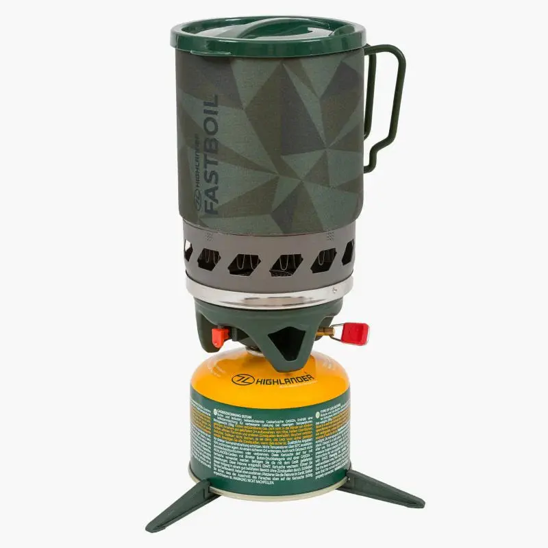 Highlander Blade 3 Fastboil Compact Camping Stove – Olive Green 1