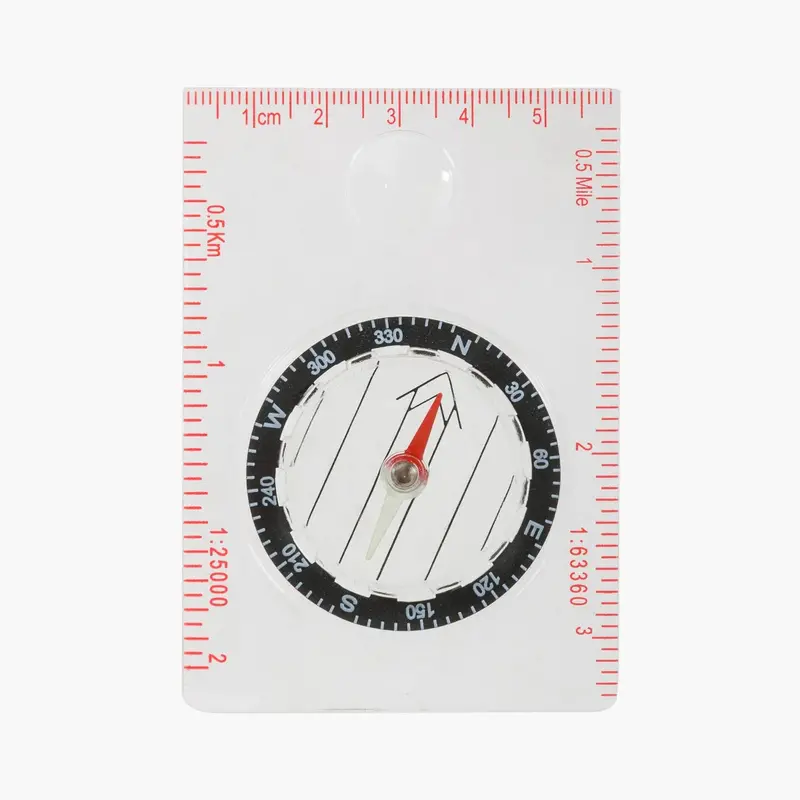 Highlander Lightweight Aluminum Map Compass 1