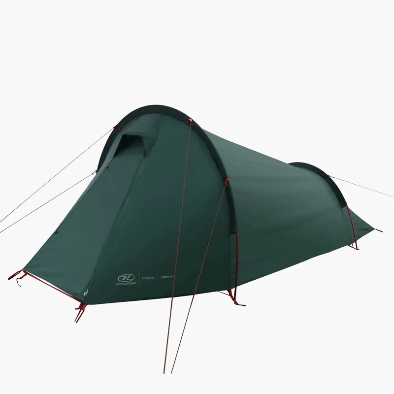 Highlander Respite 1-Person Tunnel Tent – Streamlined Setup 1