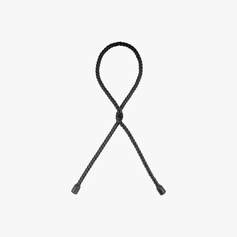 Highlander Silicone Gear Twist Tie – 18 Inch, Black 1