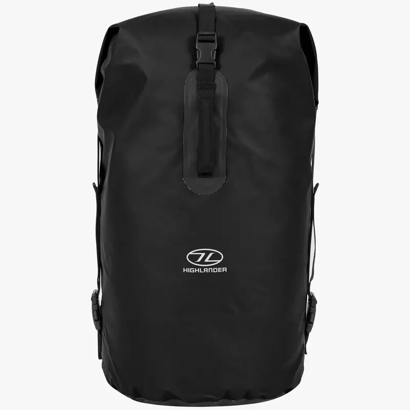 Highlander Troon 70L Dry Bag Duffle – Black 1