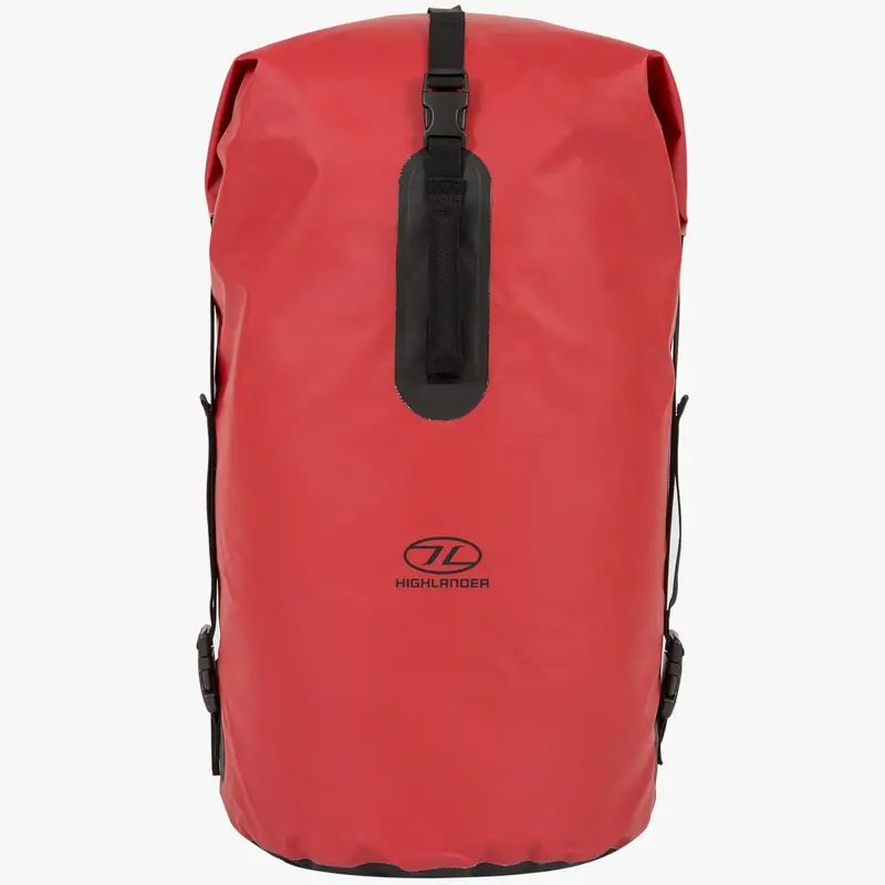 Highlander Troon 70L Dry Bag Duffle – Red 1