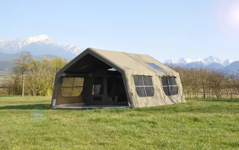 Holawild Airtek Machu Picchu L Lodge Tent – Khaki Inflatable Shelter 1