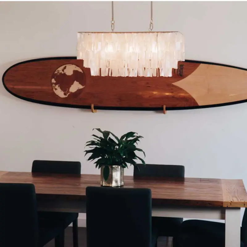 Horizontal Wall-Mount Surfboard Display Rack 1