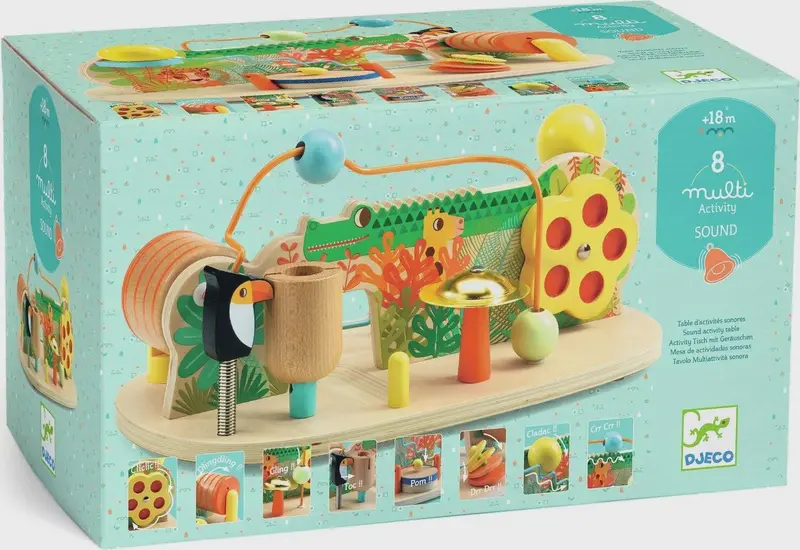 Interactive Multi-Sound Activity Table For Early Learning 1