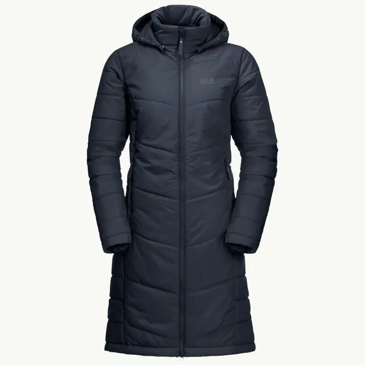 Jack Wolfskin Women'S North York Quilted Winter Coat – Night Blue 1