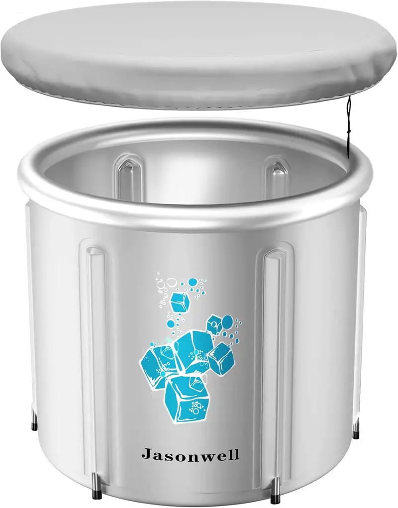 Jasonwell 90-Gallon Recovery Ice Tub – Sturdy Inflatable Plunge Pool For At-Home Cold Therapy 1