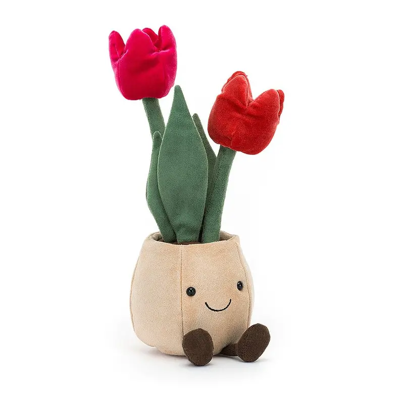 Jellycat Amuseable Tulip Pot – Botanical Plush Planter 1