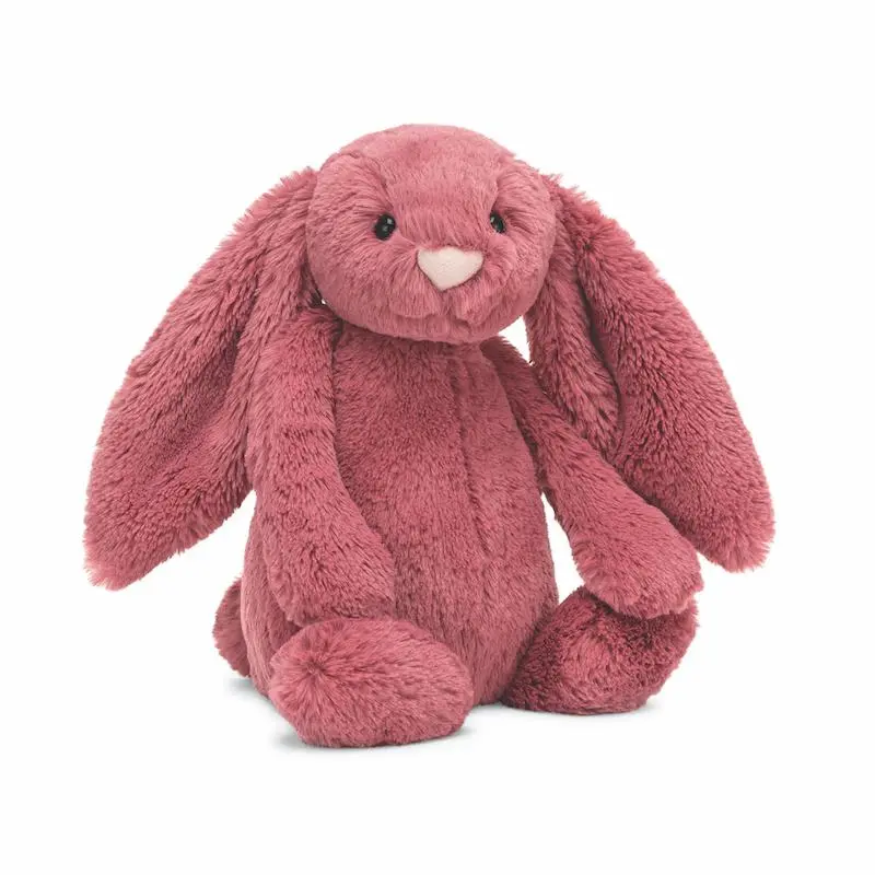 Jellycat Bashful Dusty Pink Bunny – Medium Plush Friend 1