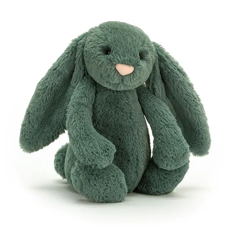 Jellycat Bashful Forest Bunny – Medium Plush Toy 1