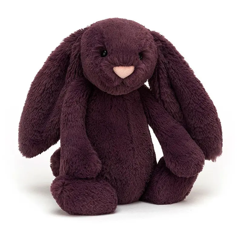 Jellycat Bashful Plum Bunny – Jumbo Size 1
